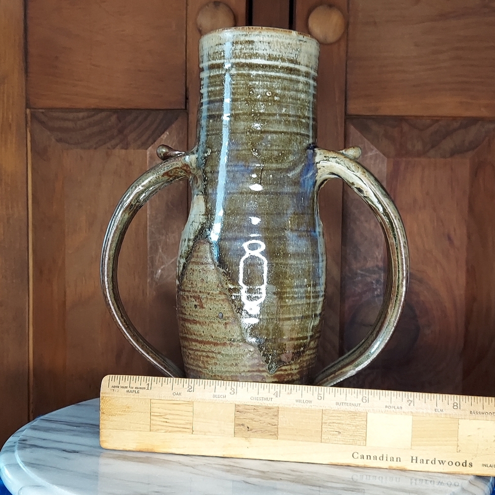 Water jug signed pottery - Picture 5 of 13